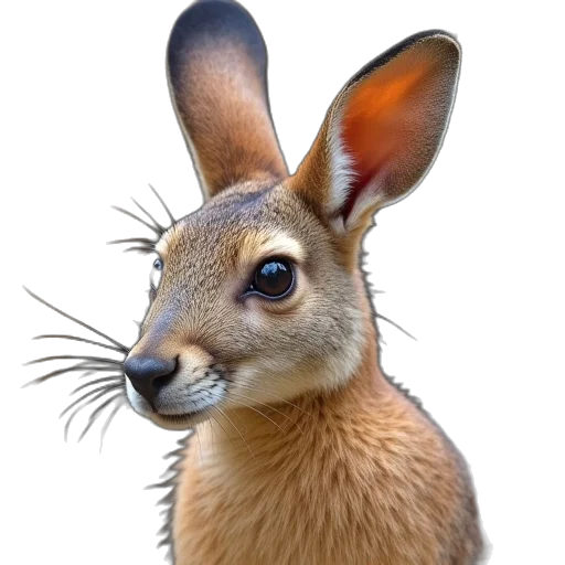 animal, creature, staff, face, photorealistic, 3d render, concept art, fantasy art transparent PNG cut-out