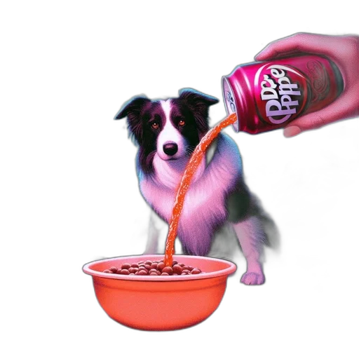 food, animal, bottle, creature, photorealistic, 3d render, vaporwave, concept art transparent PNG cut-out