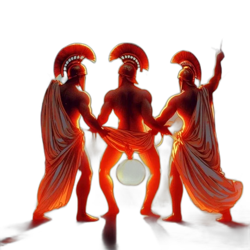dress, mask, staff, concept art, 3d render, fantasy art, fire, red transparent PNG cut-out
