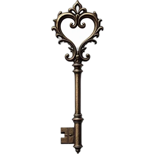 jewelry, staff, furniture, sword, detailed, illustration, ornate, antique transparent PNG cut-out