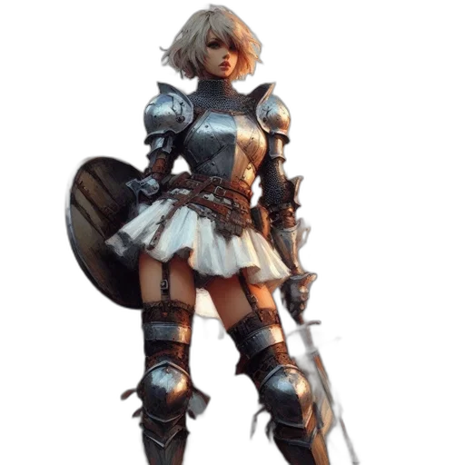 sword, weapon, dress, staff, concept art, fantasy art, 3d render, pixel art transparent PNG cut-out