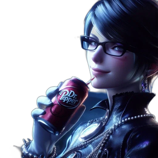 jacket, cyberpunk, concept art, photorealistic, 3d render, dark, animated, female transparent PNG cut-out
