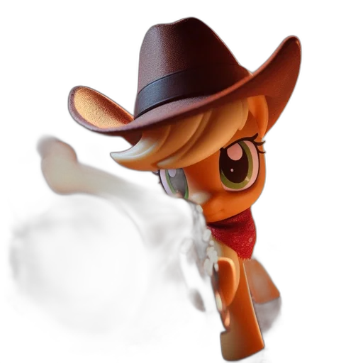 hat, staff, weapon, concept art, 3d render, pixel art, fantasy art, applejack transparent PNG cut-out