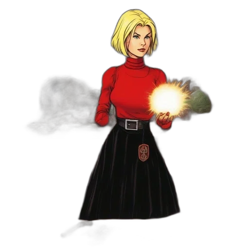 staff, jacket, weapon, dress, concept art, comic book art, pixel art, fantasy art transparent PNG cut-out
