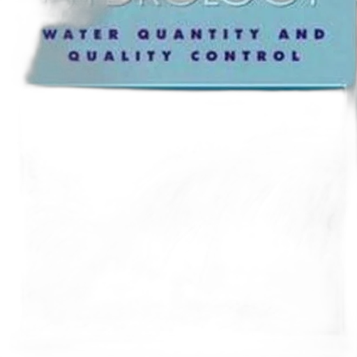 cover, book, titled, hydrology, water, quantity, quality, control transparent PNG cut-out