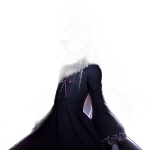 mask, face, creature, dress, concept art, anime, watercolor, fantasy art transparent PNG cut-out