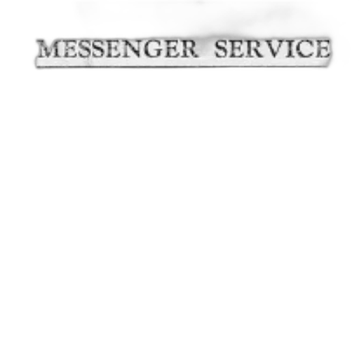 staff, piece, paper, words, messenger, service, top, followed transparent PNG cut-out