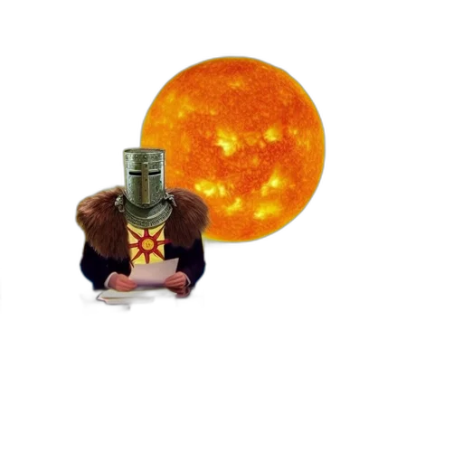 mask, robot, creature, hat, concept art, outer space, fire, comical transparent PNG cut-out