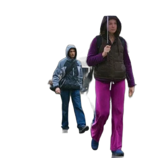 jacket, umbrella, 3d render, concept art transparent PNG cut-out