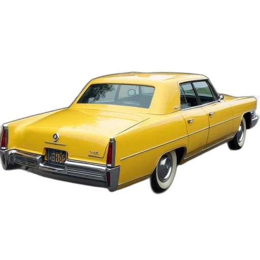 car, photorealistic, 3d render, yellow transparent PNG cut-out