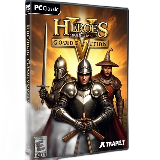 concept art, image, shows, dvd, cover, game, heroes, might transparent PNG cut-out