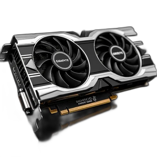 3d render, concept art, close-up, image, black, silver, computer, graphics transparent PNG cut-out