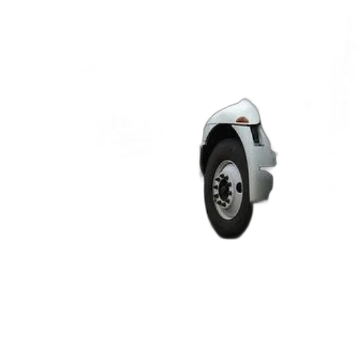 car, robot, jewelry, 3d render, photorealistic, white, truck, parked transparent PNG cut-out