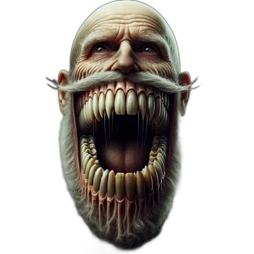 mask, face, creature, staff, 3d render, concept art, photorealistic, fantasy art transparent PNG cut-out