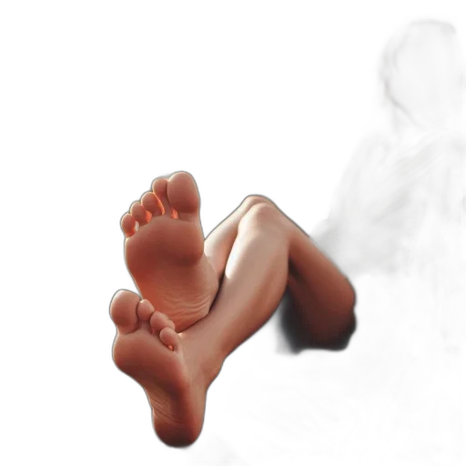 shoes, face, mask, staff, photorealistic, 3d render, concept art, oil painting transparent PNG cut-out