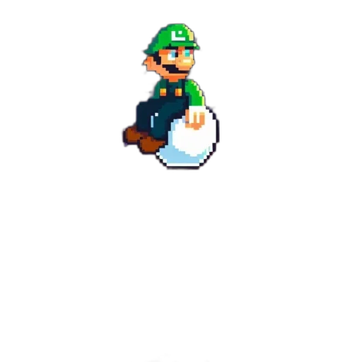 staff, hat, weapon, robot, pixel art, concept art, 3d render, cartoon transparent PNG cut-out
