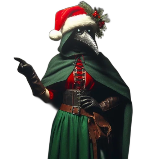 staff, dress, mask, concept art, individual, wearing, vibrant, festive transparent PNG cut-out