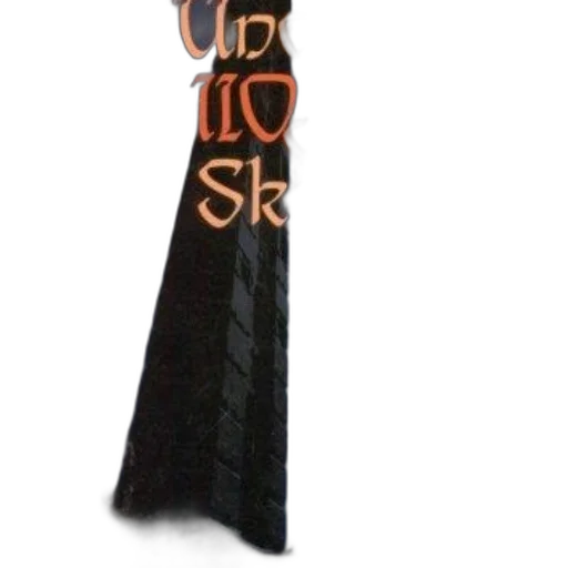 staff, dress, jacket, umbrella, 3d render, concept art, dark, image transparent PNG cut-out