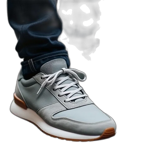 shoes, 3d render, photorealistic, concept art transparent PNG cut-out