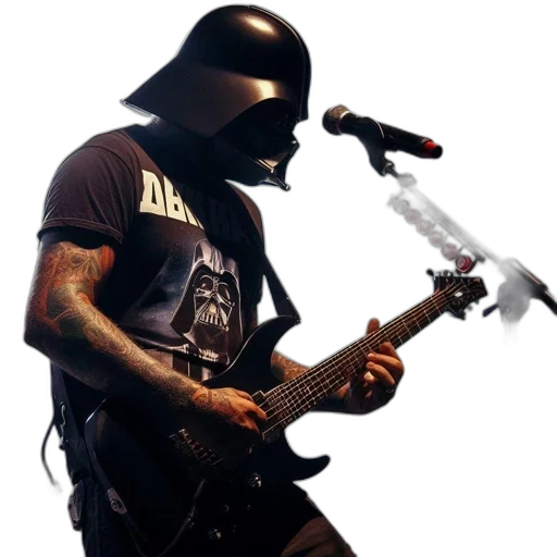 weapon, sword, concept art, individual, donning, darth, vader, helmet transparent PNG cut-out