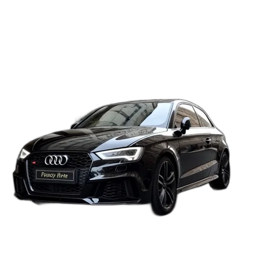 car, 3d render, photorealistic, audi transparent PNG cut-out