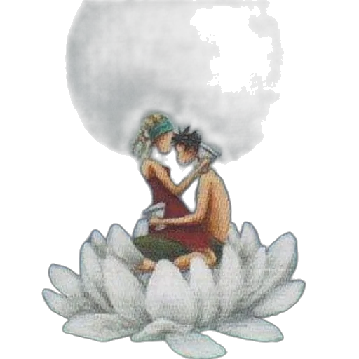 flower, dragon, staff, mask, pixel art, concept art, fantasy art, watercolor transparent PNG cut-out