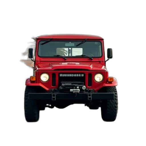 car, 3d render, photorealistic, red transparent PNG cut-out