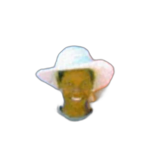 hat, face, mask, staff, 3d render, vaporwave, photorealistic, cartoon transparent PNG cut-out