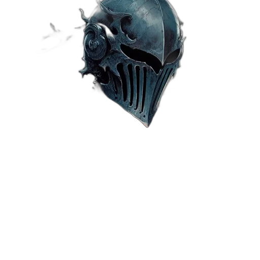 mask, face, weapon, robot, concept art, fantasy art, photorealistic, comic book art transparent PNG cut-out