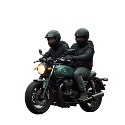 jacket, concept art, 3d render, photorealistic, pixel art, two, people, riding transparent PNG cut-out