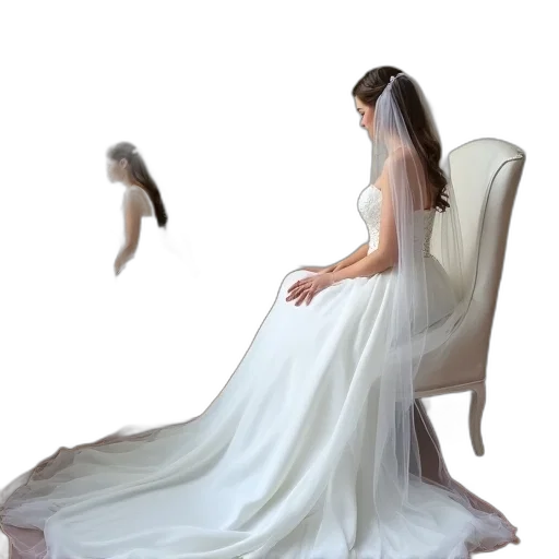 dress, furniture, creature, shoes, photorealistic, concept art, 3d render, oil painting transparent PNG cut-out