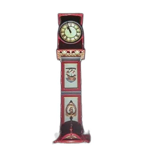 staff, jewelry, furniture, 3d render, tall, illuminated, clock, tower transparent PNG cut-out