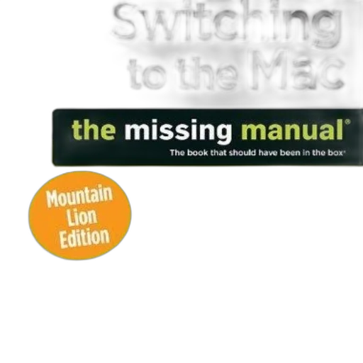 switching, mac, missing, manual, mountain, lion, edition, book transparent PNG cut-out