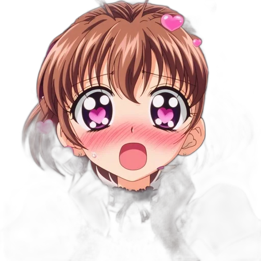 face, anime, pixel art, photorealistic, cartoon, pastel, animated, character transparent PNG cut-out