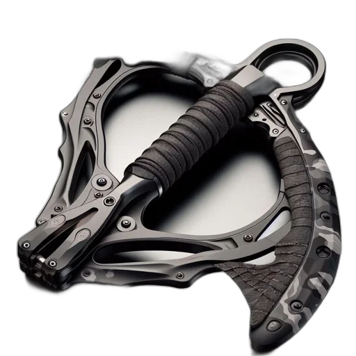 weapon, sword, jewelry, mask, 3d render, concept art, fantasy art, cyberpunk transparent PNG cut-out