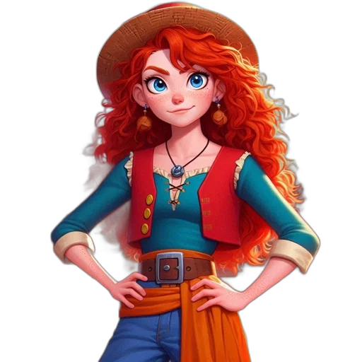 jewelry, staff, jacket, fantasy art, cartoon, concept art, 3d render, young transparent PNG cut-out