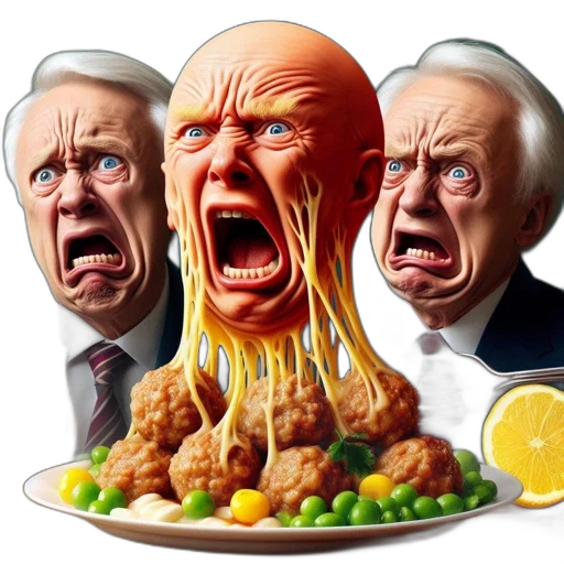 food, face, mask, concept art, photorealistic, 3d render, three, elderly transparent PNG cut-out