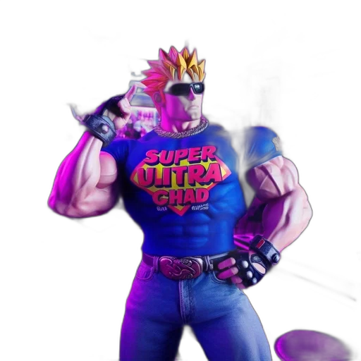 staff, creature, weapon, animal, concept art, 3d render, vaporwave, pixel art transparent PNG cut-out