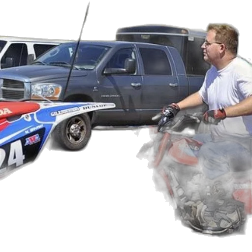 car, weapon, photorealistic, fire, man, white, shirt, riding transparent PNG cut-out