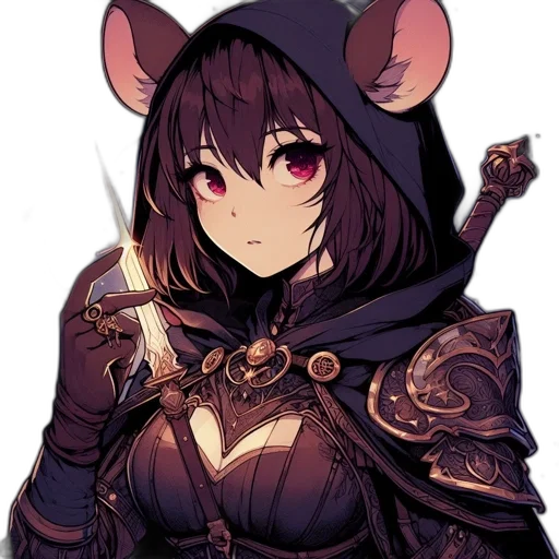 weapon, staff, mask, crown, anime, fantasy art, concept art, pixel art transparent PNG cut-out