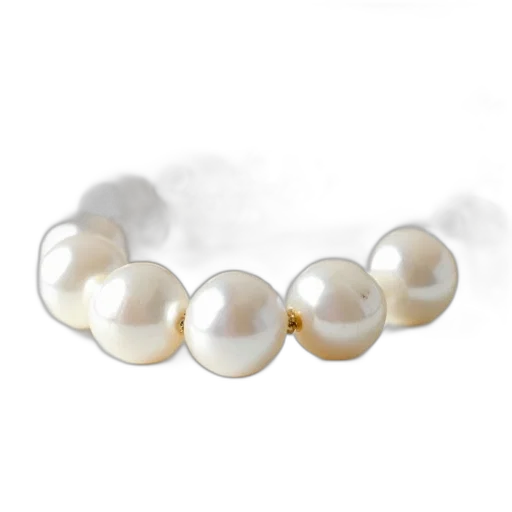 jewelry, crown, 3d render, close-up, image, strand, white, pearls transparent PNG cut-out