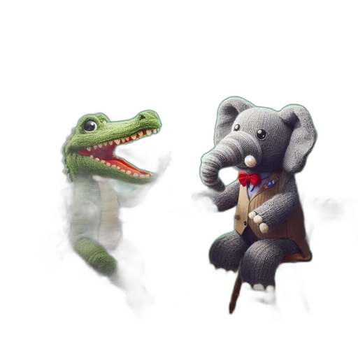 dragon, creature, staff, concept art, fantasy art, 3d render, pixel art, two transparent PNG cut-out
