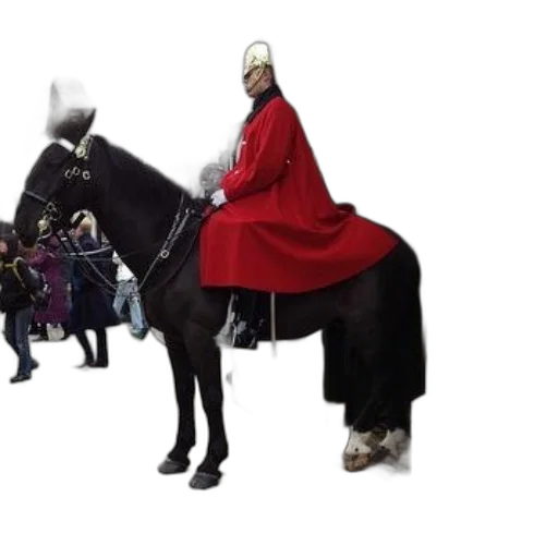 staff, crown, sword, animal, concept art, mounted, guard, red transparent PNG cut-out