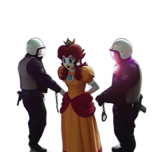 staff, mask, crown, dress, concept art, 3d render, pixel art, cartoon transparent PNG cut-out