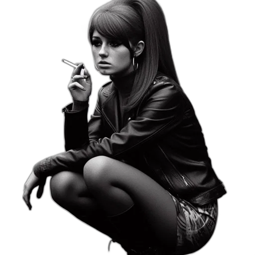 jacket, face, dress, photorealistic, concept art, comic book art, cartoon, neon lights transparent PNG cut-out