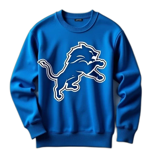 blue, men, detroit, lions transparent PNG cut-out