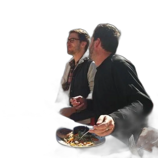 food, jacket, concept art, fire, outer space, group, people, enjoying transparent PNG cut-out