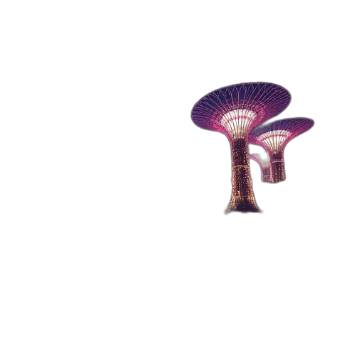umbrella, hat, jewelry, crown, 3d render, concept art, vaporwave, pixel art transparent PNG cut-out