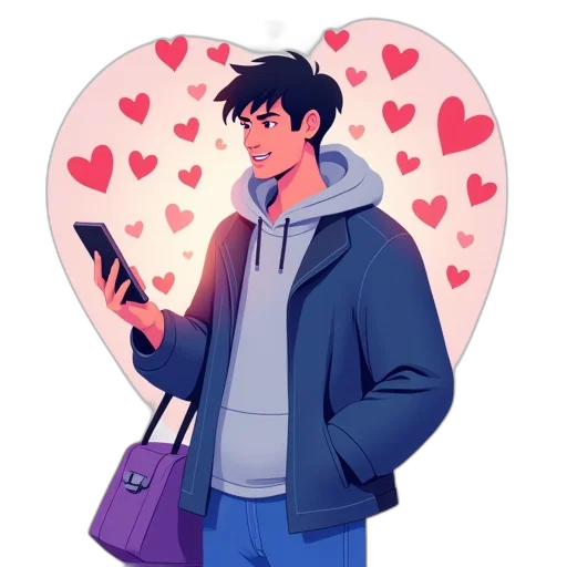 jacket, pixel art, anime, cartoon, concept art, neon, pastel, stylized transparent PNG cut-out