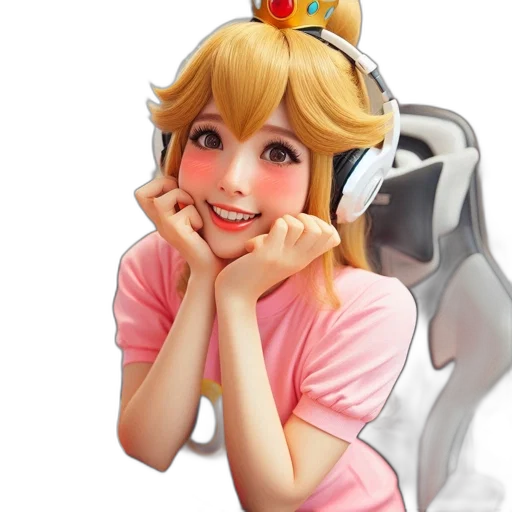 crown, robot, face, staff, anime, photorealistic, 3d render, concept art transparent PNG cut-out